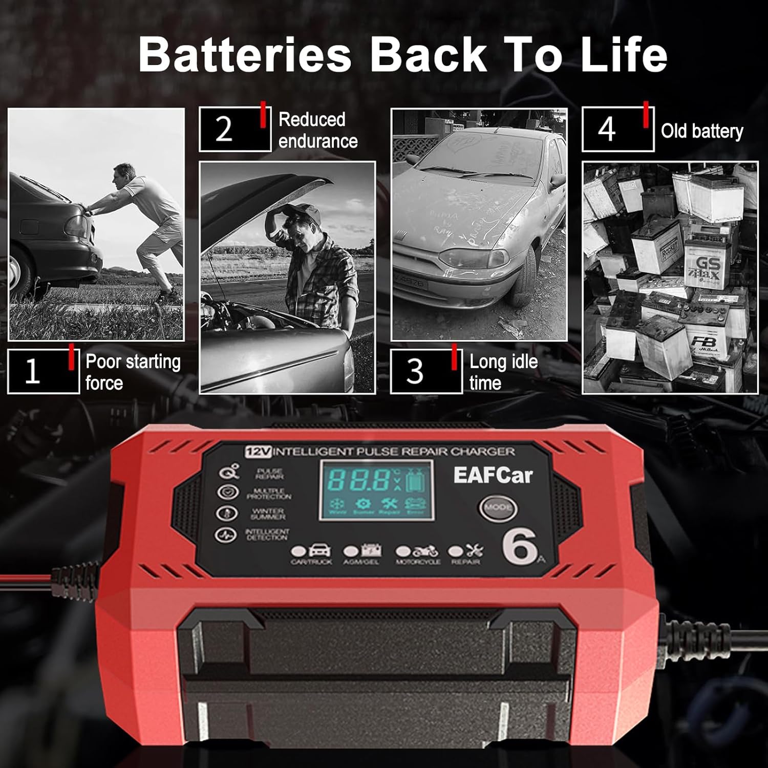 Thumbnail 2 de EAFCar 6Amp Car Battery Charger