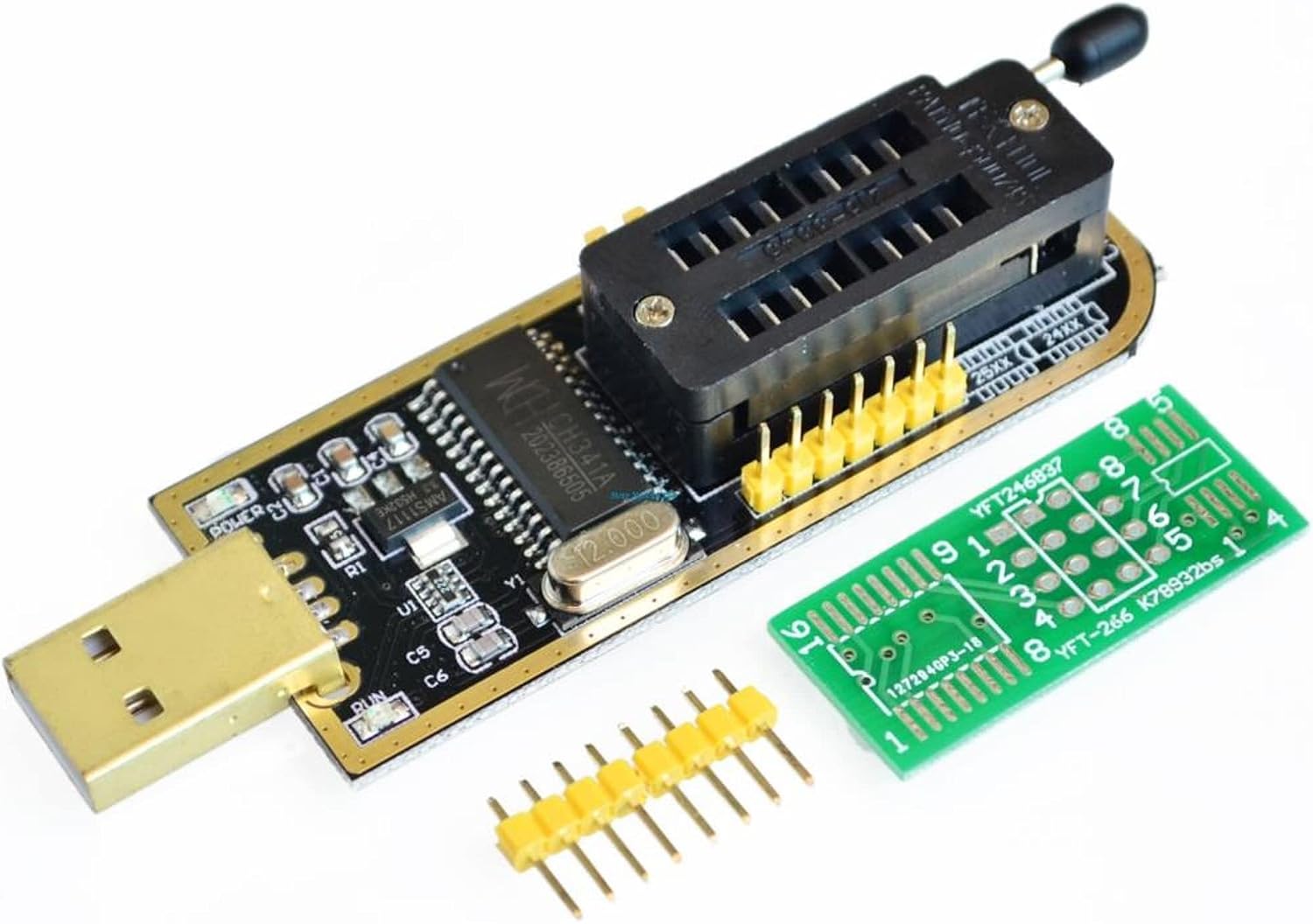 Thumbnail 3 de CH341A 24 25 Series EEPROM USB Programmer