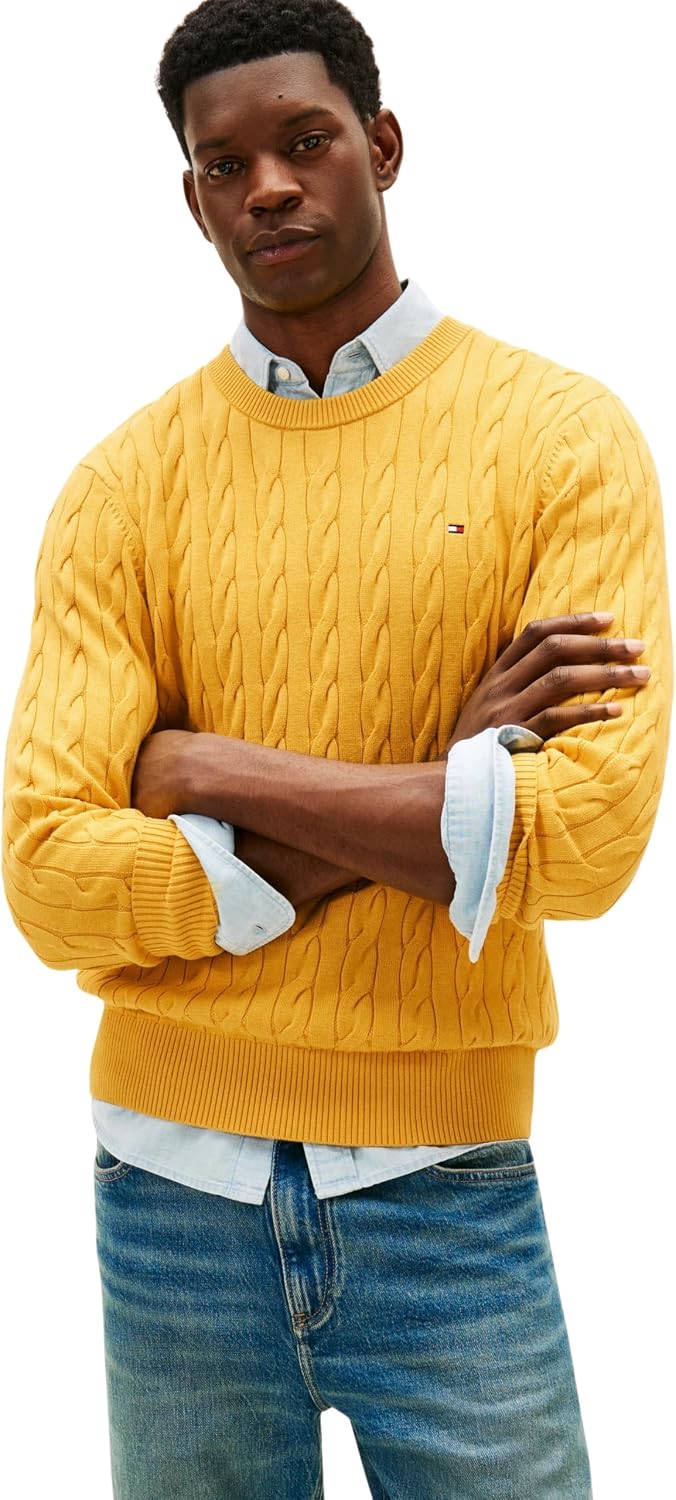 Thumbnail 6 de Tommy Hilfiger Cotton Crew Neck Suéter Hombre