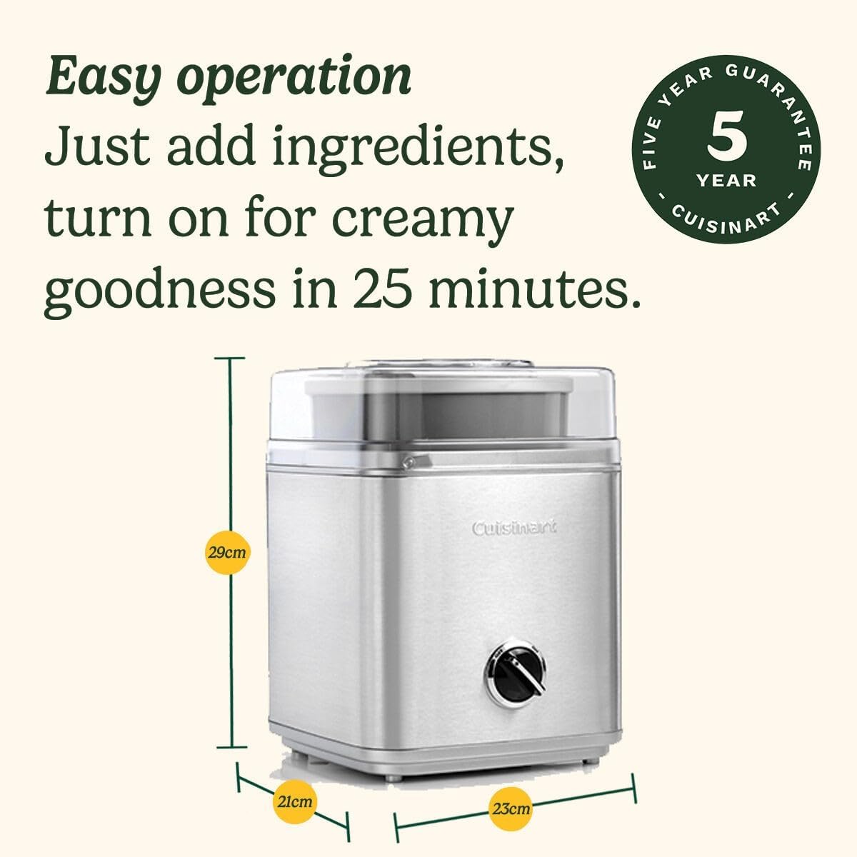 Thumbnail 6 de Cuisinart Deluxe Ice Cream Maker | ICE30BCU 2L