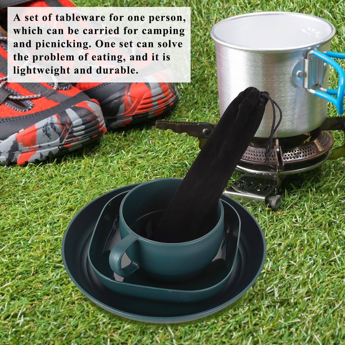 Detalle 1 de ReaNea Set utensili da campeggio 1 tazza