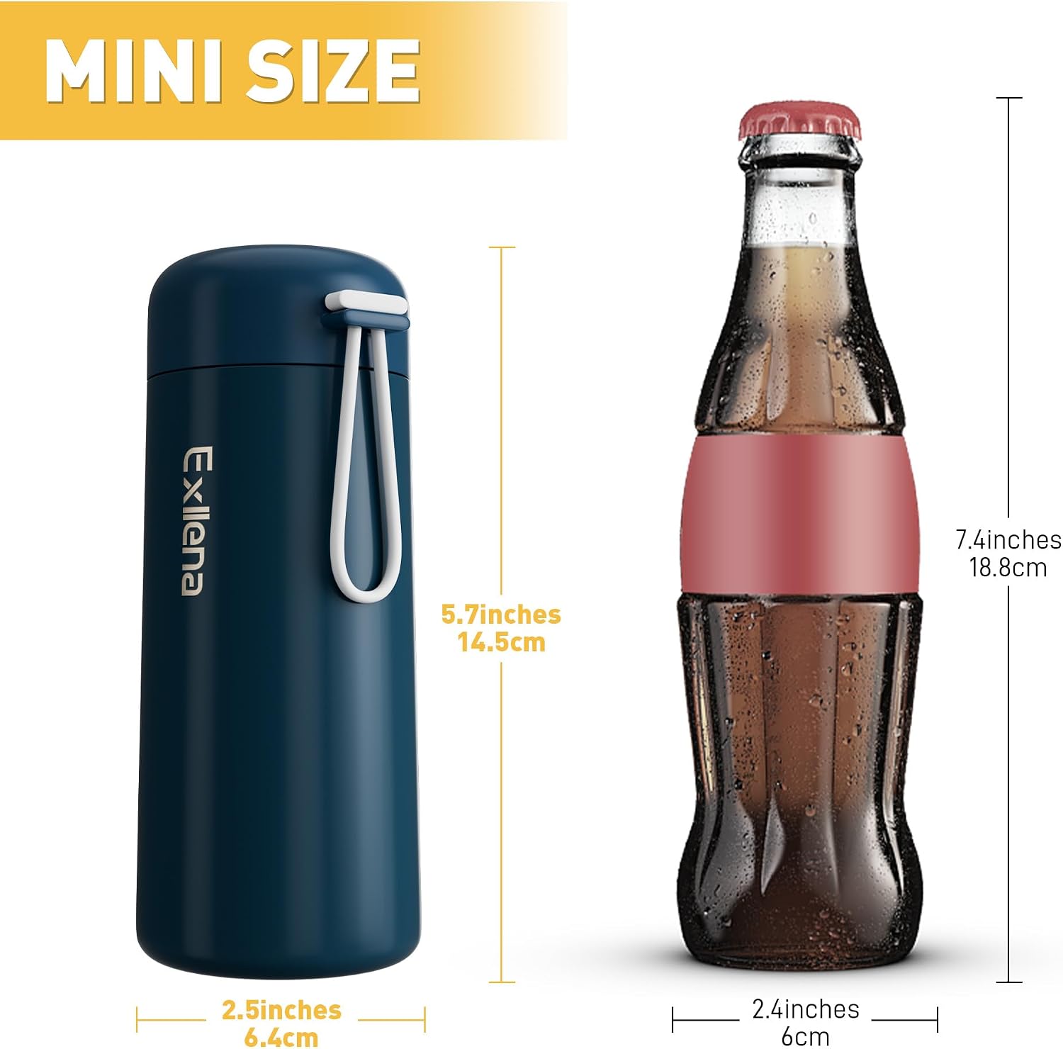 Detalle 2 de Exllena Small 250ml Water Bottle