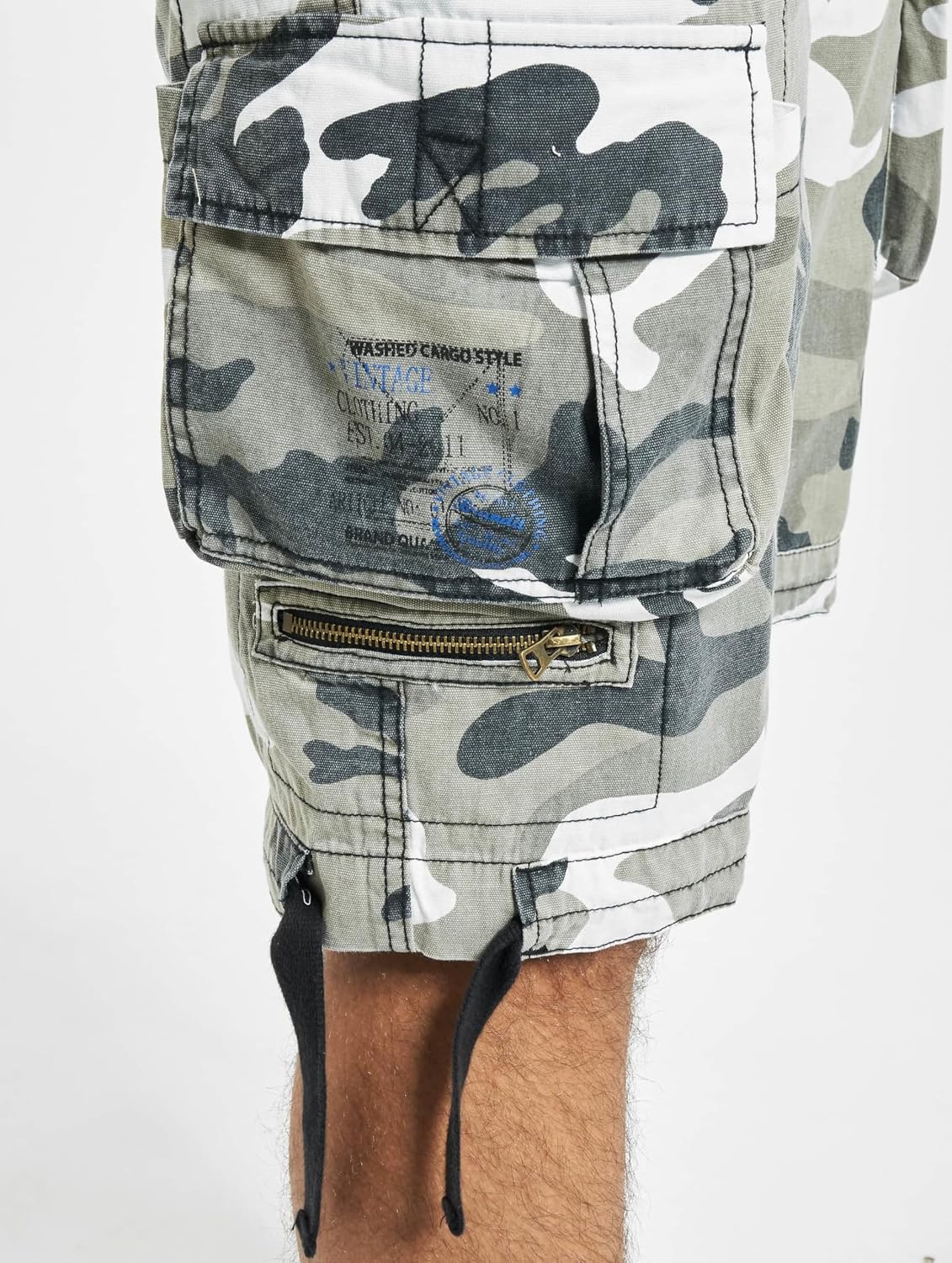 Detalle 2 de Brandit Herren Savage Vintage Cargo Shorts – Vintage-Look, Vielseitige Größen bis 7XL