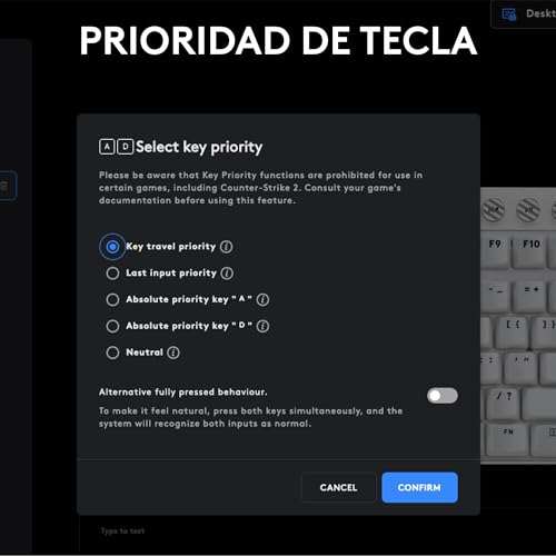 Thumbnail 9 de Logitech G PRO X TKL Rapid 🖥️ Teclado Gaming sin Númerico