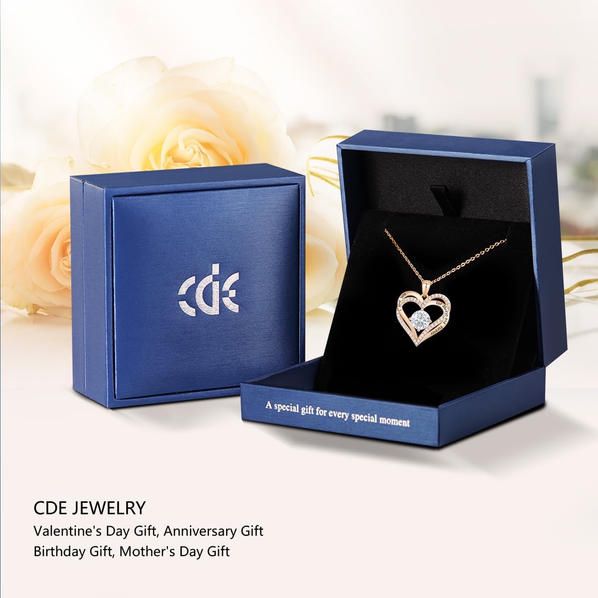 Thumbnail 4 de CDE Forever Love Heart Necklace S925 💍