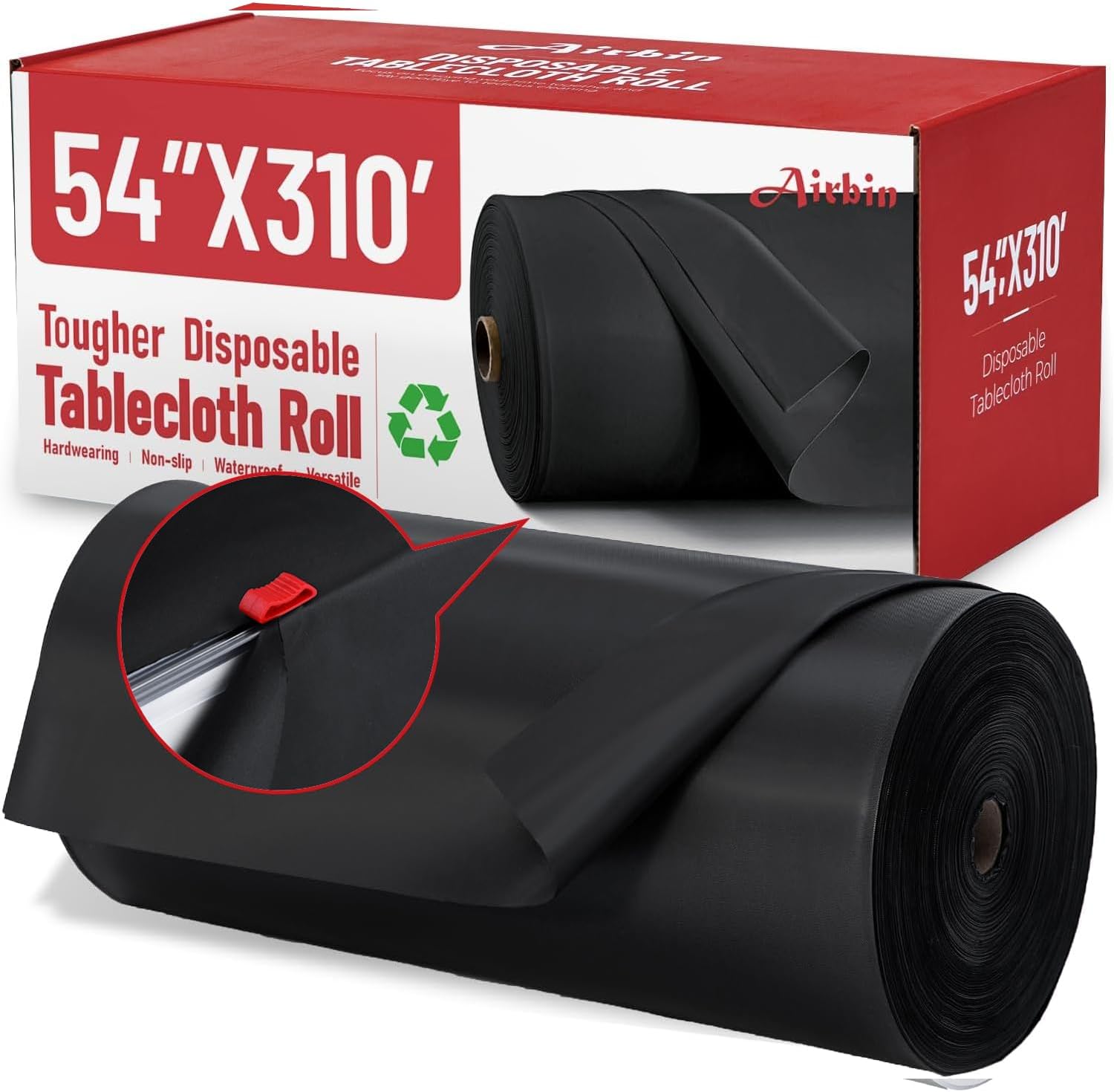 Detalle de Plastic Tablecloth Roll 310 Ft