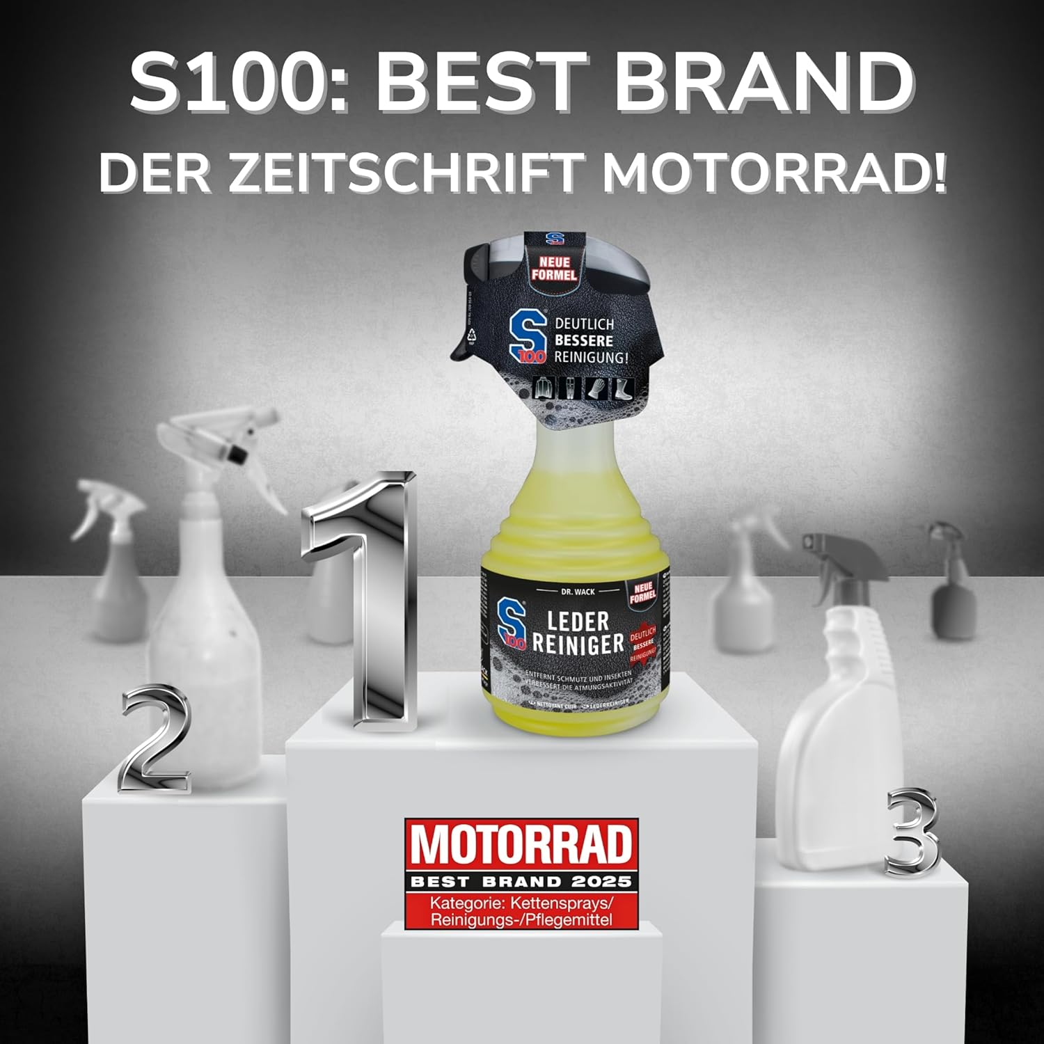 Thumbnail 2 de DR. WACK S100 Lederreiniger Gel 500 ml – porentiefe, schonende Reinigung für Motorradleder