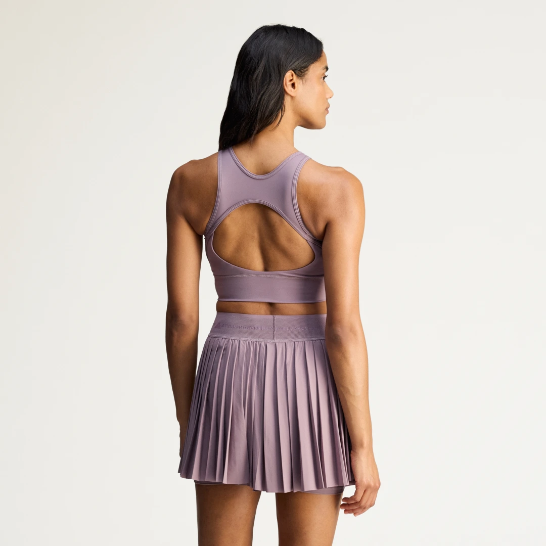 Thumbnail 1 de Crop top de entrenamiento adidas By Stella McCartney – color violeta