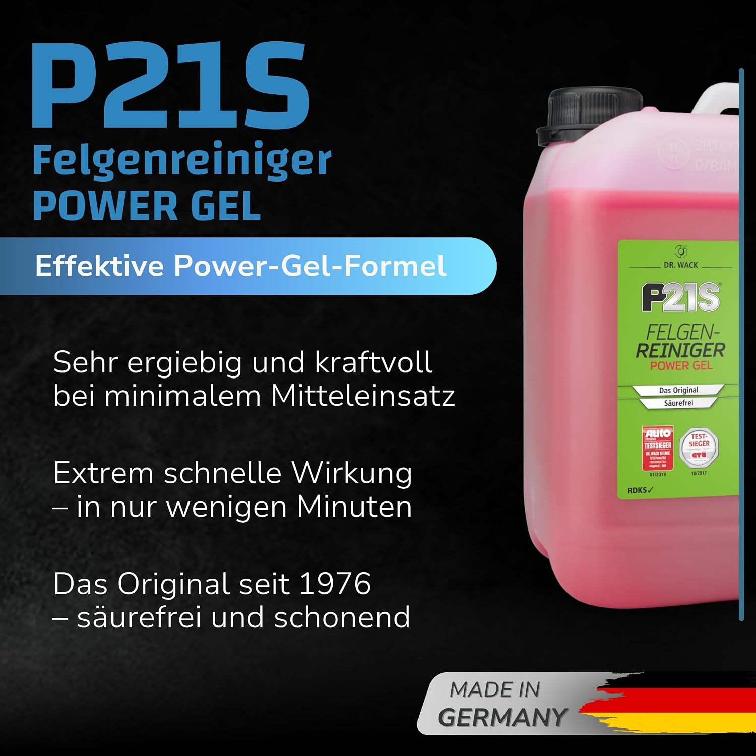 Detalle 2 de DR. WACK P21S Felgenreiniger 5 Liter