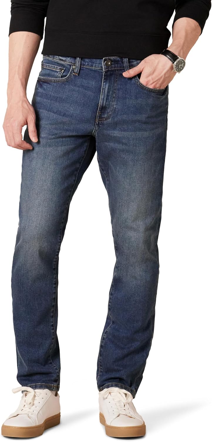 Detalle de Amazon Essentials Slim-Fit-Comfort-Stretchjeans 32L
