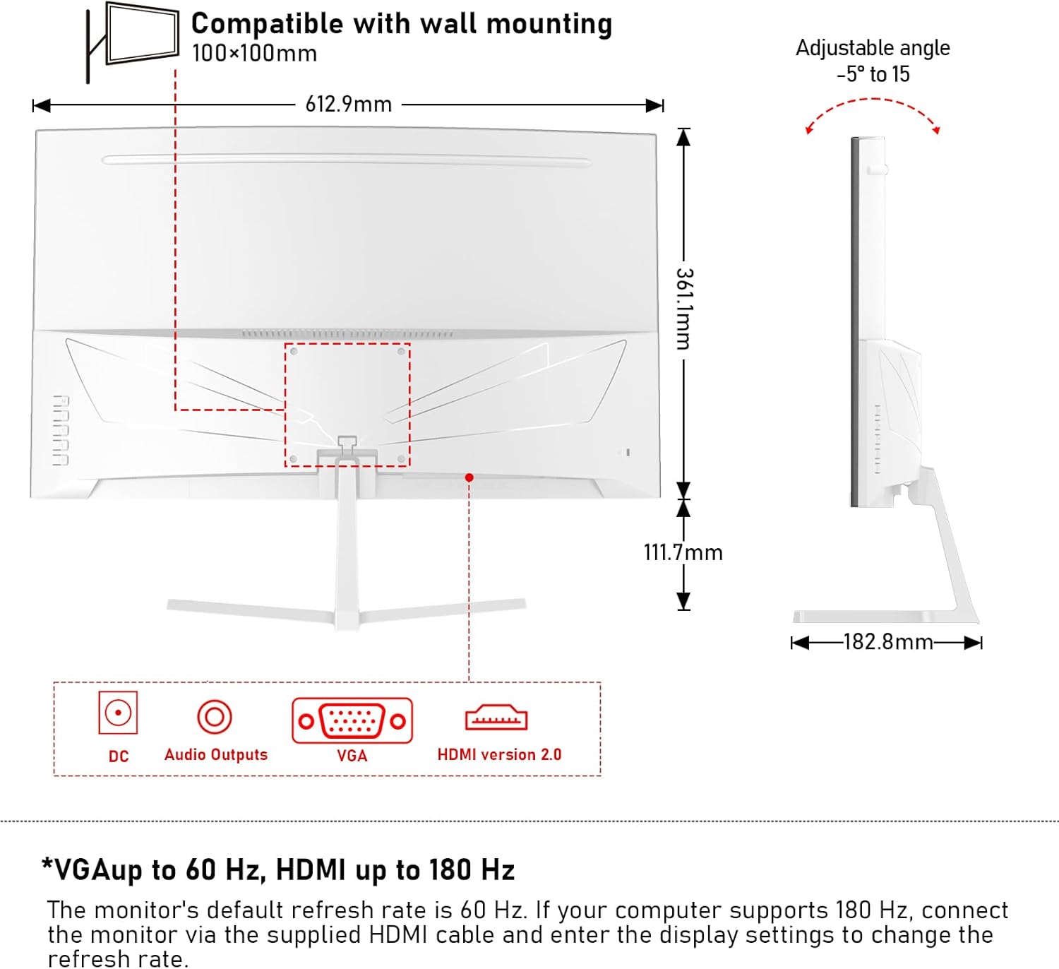 Thumbnail 6 de Gawfolk 27 Inch Curved Gaming Monitor
