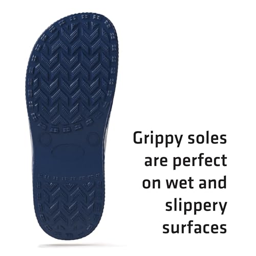 Detalle de Lakeland Active Women's Silloth Lightweight Ventilated Clogs – Navy Blue (3 UK)