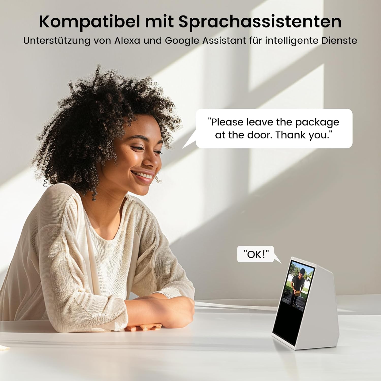 Thumbnail 5 de aosu 2K HD WLAN Video Türklingel mit Kamera
