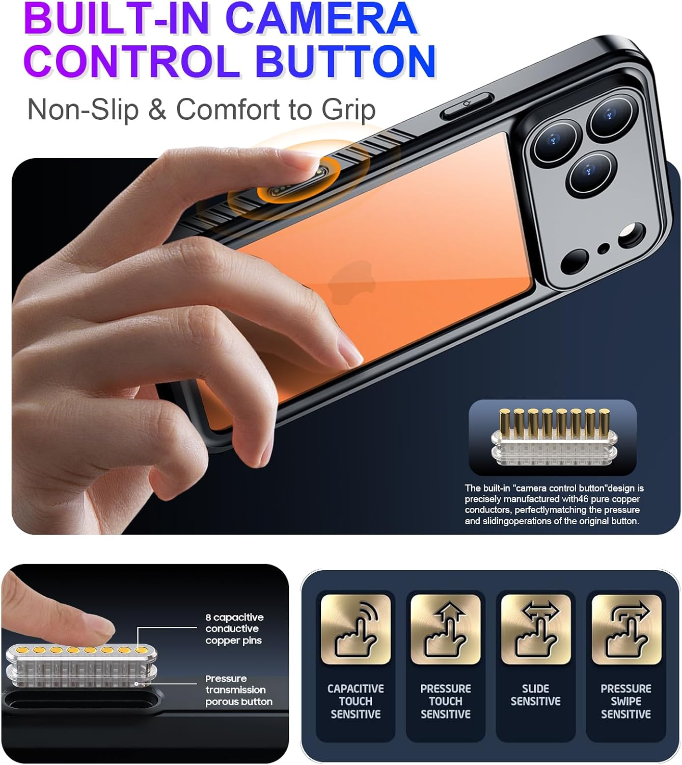 Thumbnail 4 de Temdan iPhone 17 Pro Max Waterproof Case 17FT