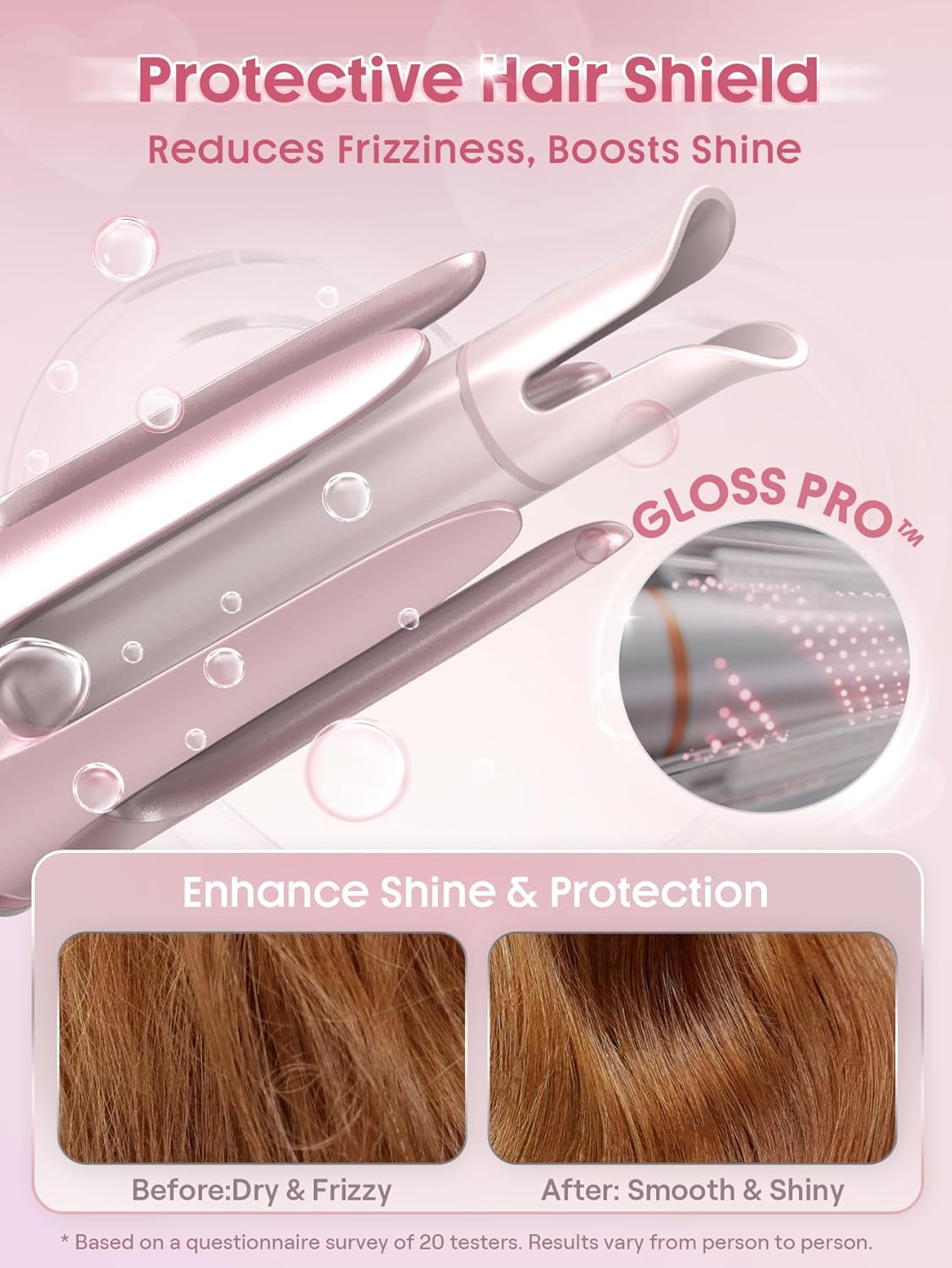 Thumbnail 6 de Sheglam Automatic Curling Iron with Ceramic Coating (19mm) – 3 Temperatures 170–210°C