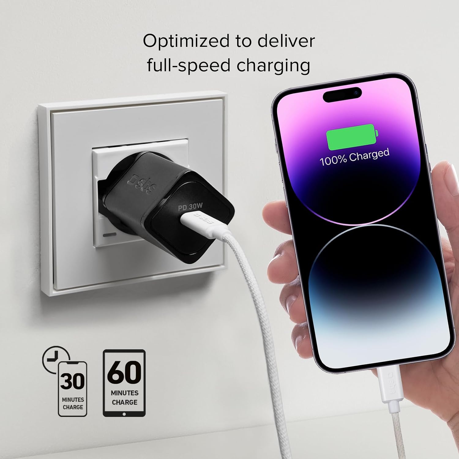 Thumbnail 4 de SBS Chargeur USB-C 30 W Power Delivery ⚡