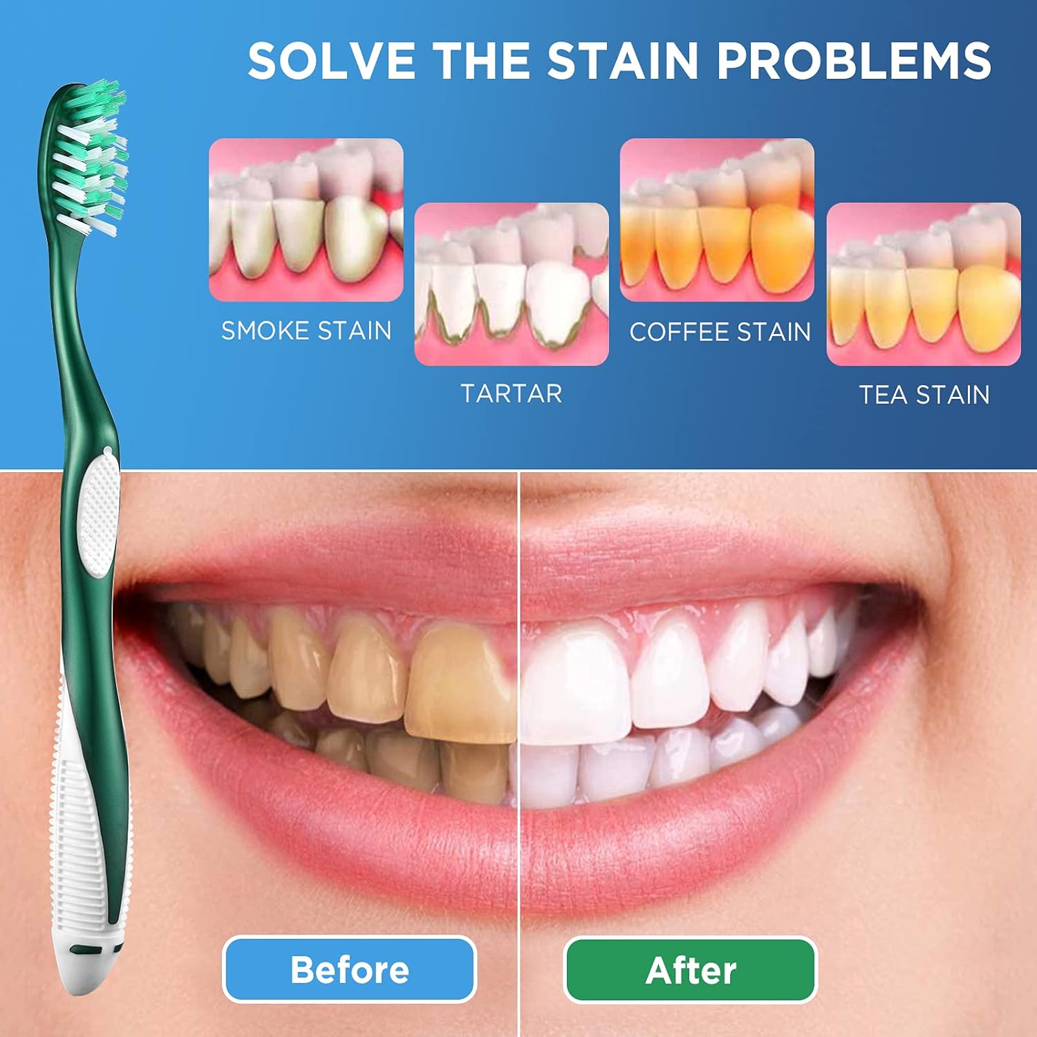 Thumbnail 5 de Fremouth Extra Firm Toothbrushes 6-pack 🪥