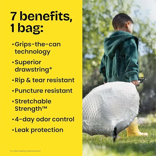 Thumbnail 5 de Glad ForceFlex Tall Kitchen Trash Bags, 13 Gallon, Fragrance Free, 110 Count