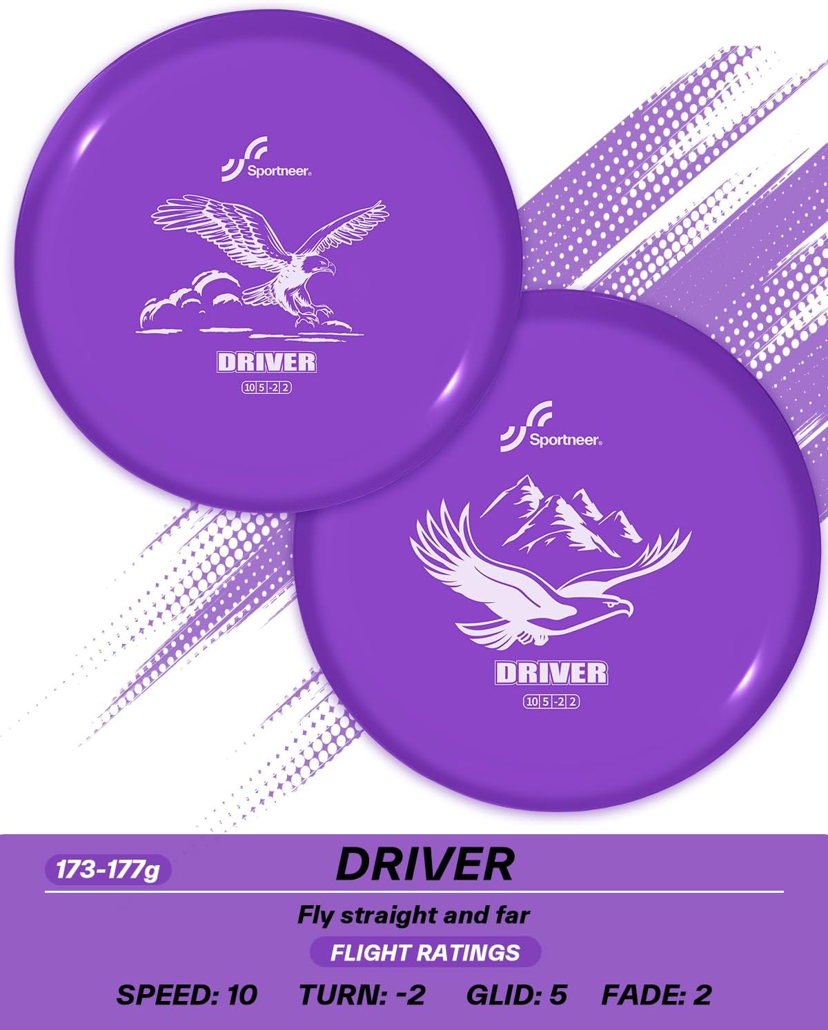 Thumbnail 1 de Sportneer Disc Golf Discs Set: 6-Piece Starter Kit with Backpack and Mini Marker