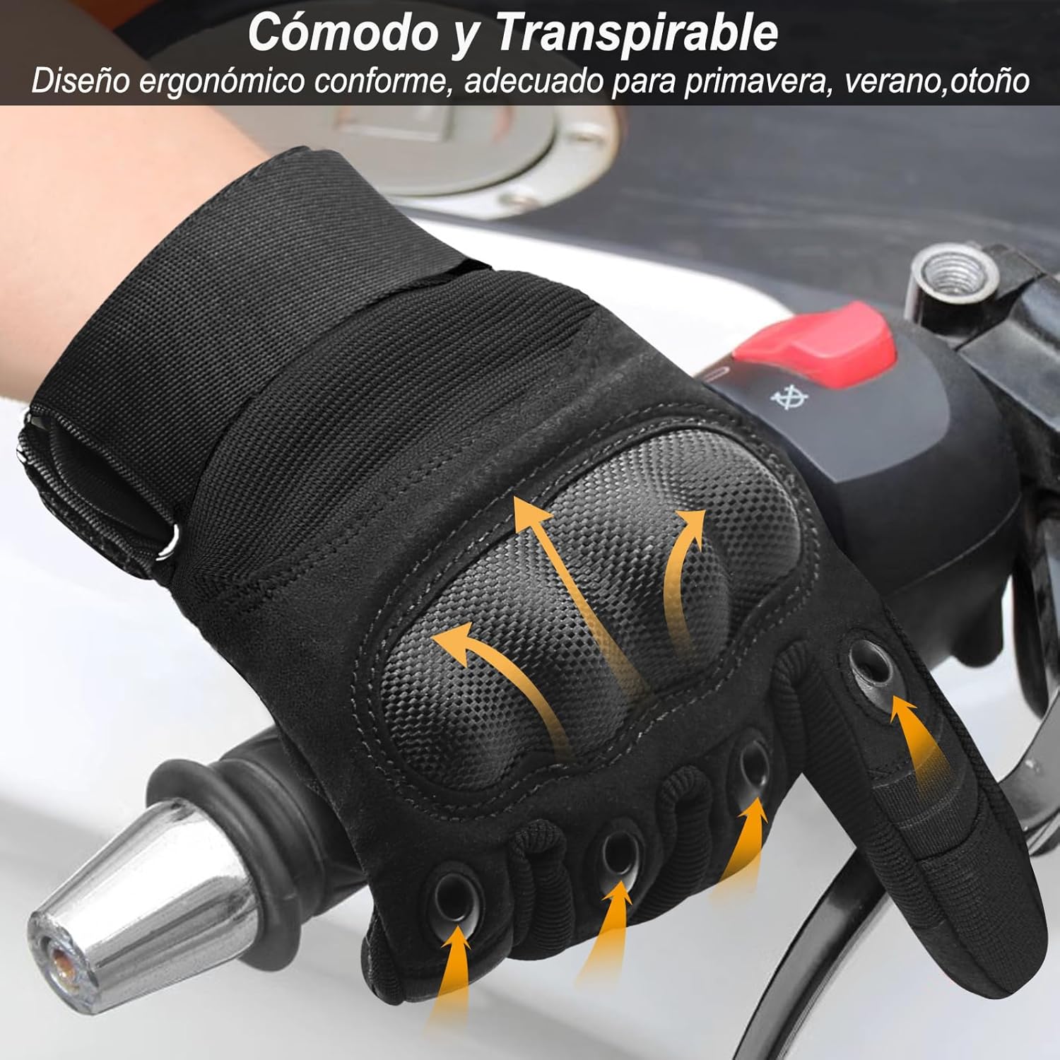 Thumbnail 6 de COZOME Guantes de Moto Hombre