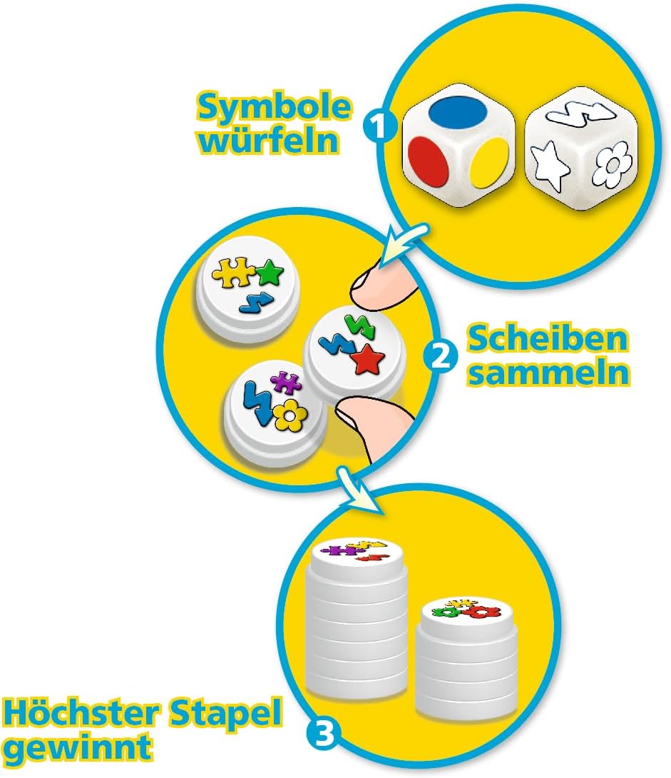 Thumbnail 4 de AMIGO 02765 Clack! Kinderzimmer – Spiel in kompakter Größe (17,1 x 12,8 x 5,6 cm)