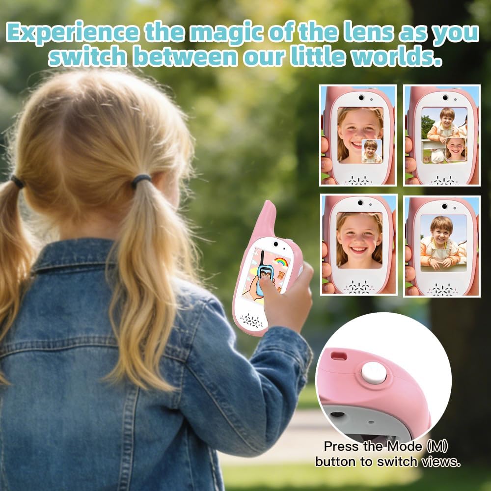 Thumbnail 2 de JGYXQYD Kids Video Walkie-Talkies, 720P