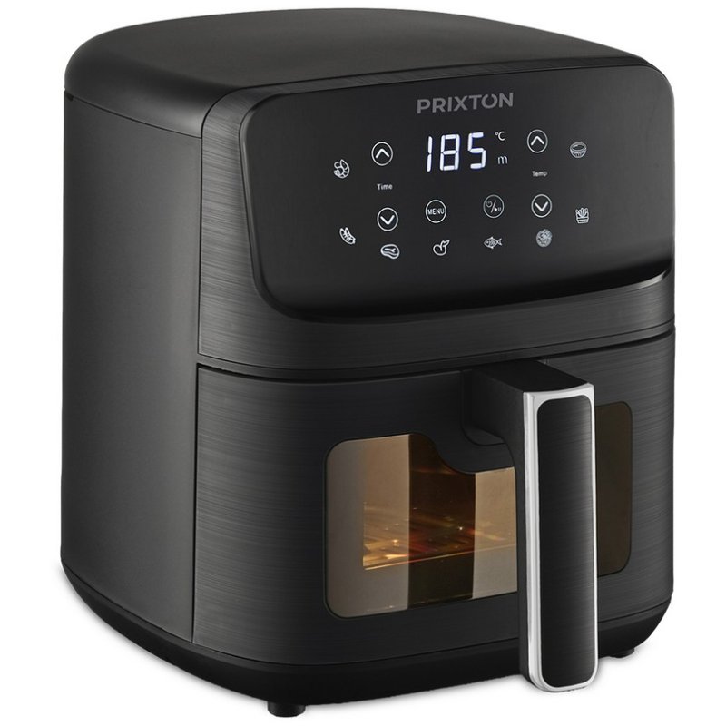 Detalle 2 de Freidora de Aire Prixton Cook Organics 4,2 L, 1500 W con Pantalla LED y 8 Programas