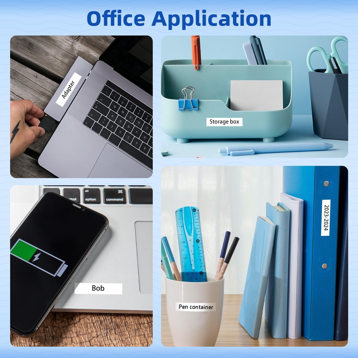 Thumbnail 4 de Label KINGDOM Compatible LetraTag 12mm Tape 5-Pack 📎