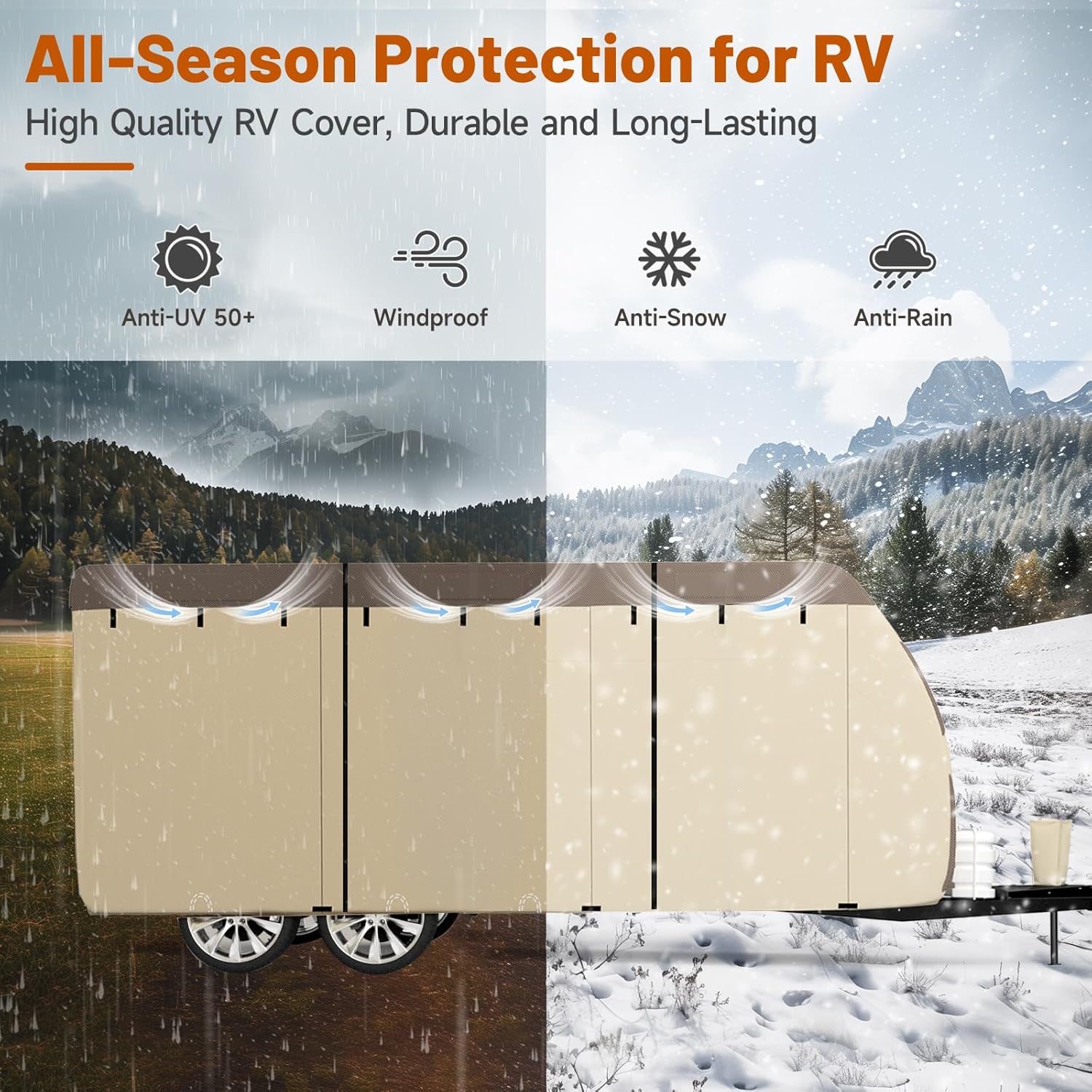 Thumbnail 5 de Umbrauto Travel Trailer RV Cover 30'–33'