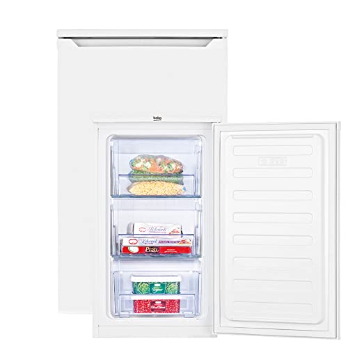 Detalle de Beko FS166020: Congelador vertical bajo encimera A+ con sistema de frío cíclico