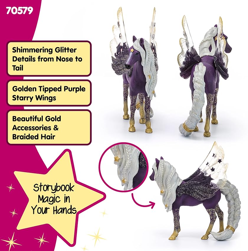 Thumbnail 2 de Schleich 70579 Pegaso de las Estrellas, yegua 🐴