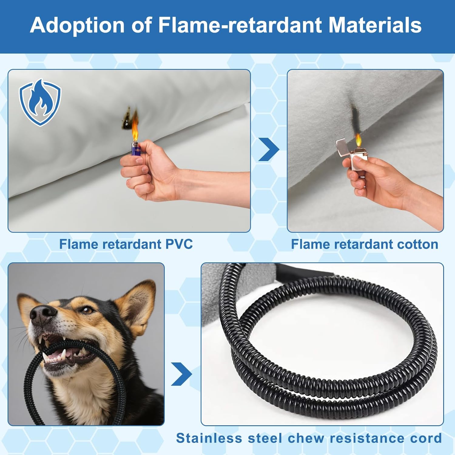 Detalle 1 de RC SLL Heated Pet Bed Pad 71 x 46 cm – waterproof heated mat with smart thermostat