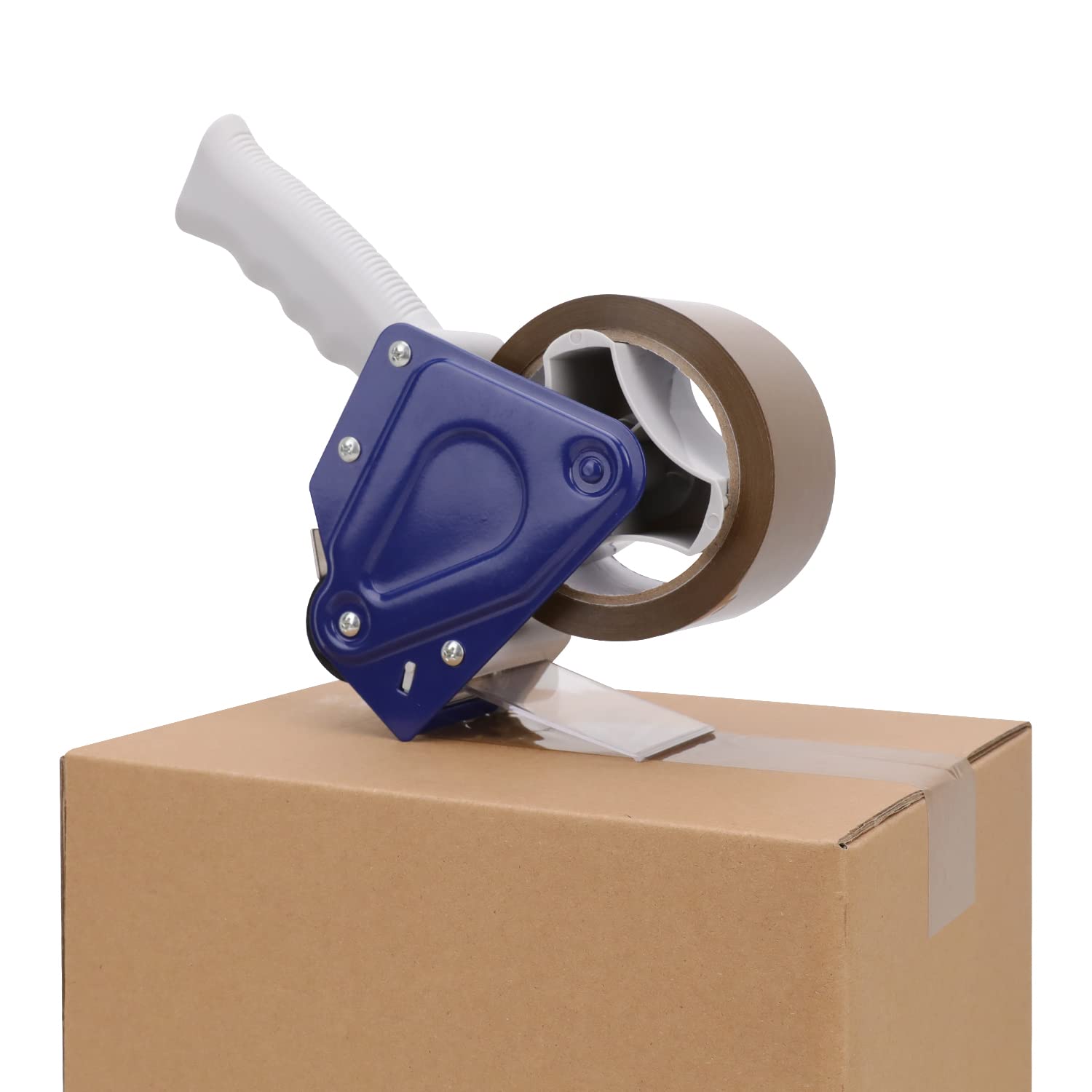 Detalle 2 de Amazon Basics Paketband 48 mm x 66 m, 0.046 mm Dicke, Braun – 6 Rollen