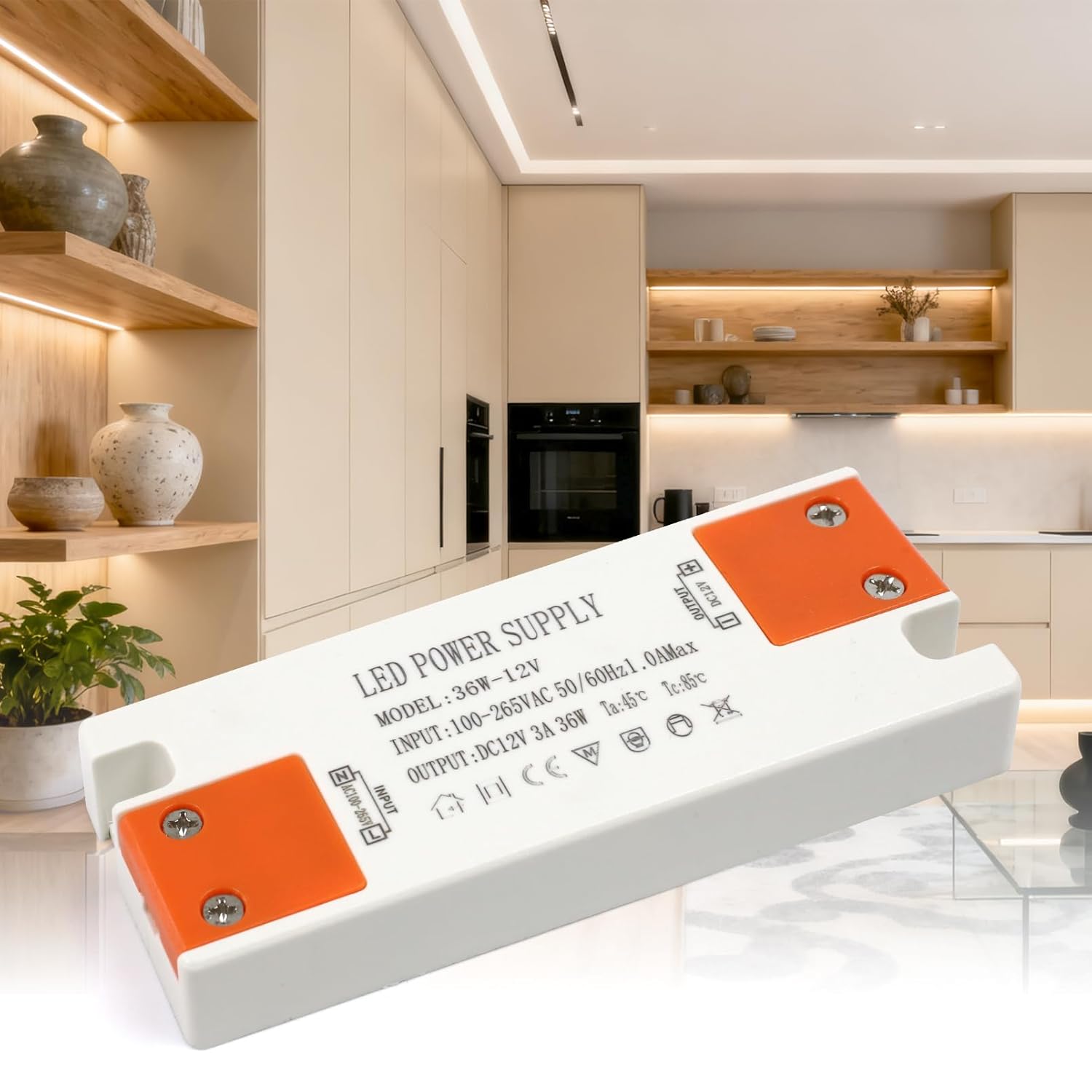 Thumbnail 6 de KSIBNW Trasformatore 220V 24V LED Driver 60W – Slim e Sicuro per Strip e Luci LED