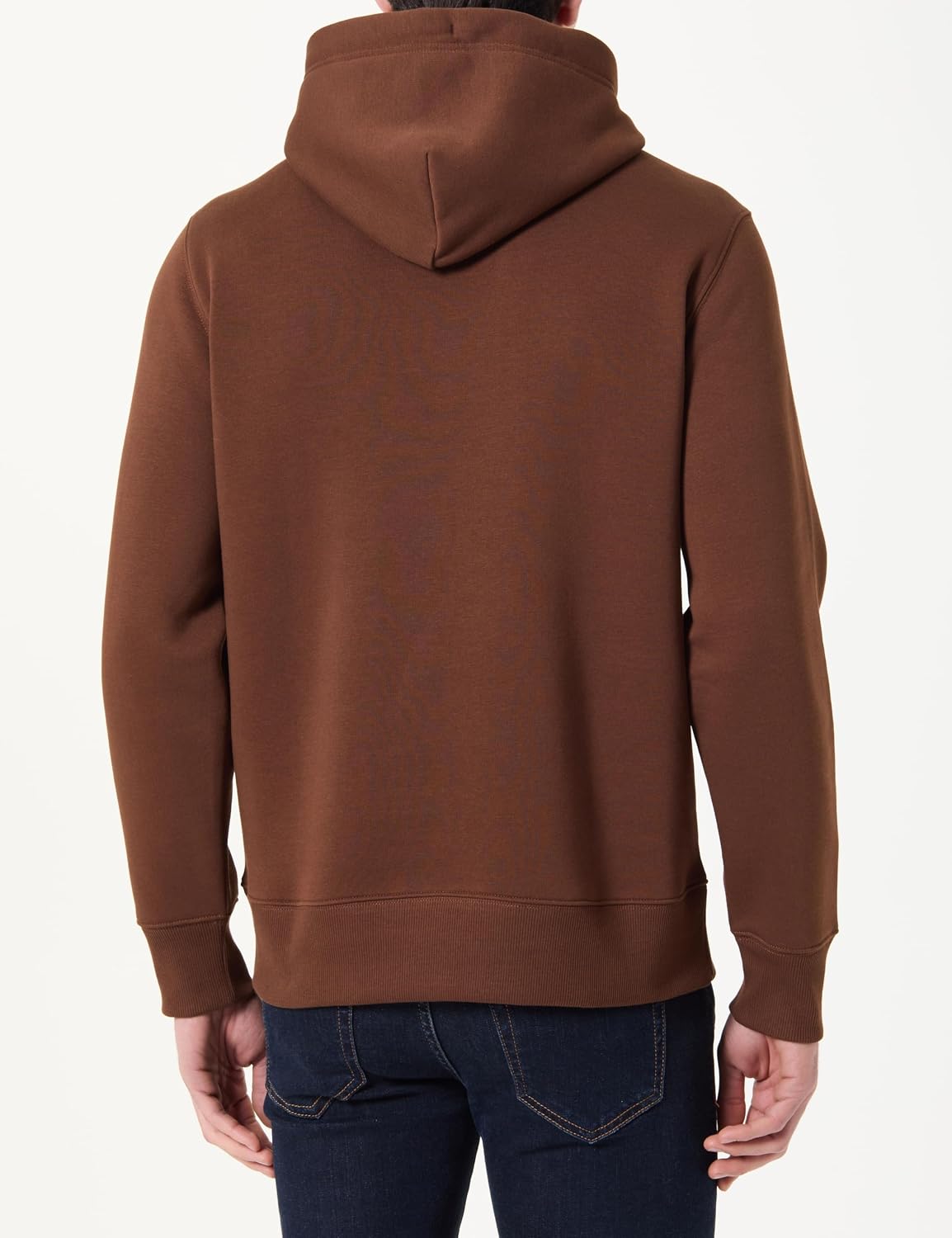 Detalle de GANT Reg Shield Hoodie Sudadera con Capucha Hombre