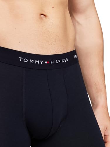 Detalle 2 de Tommy Hilfiger Boxers Lot de 3 Homme en Coton Multicolore – S