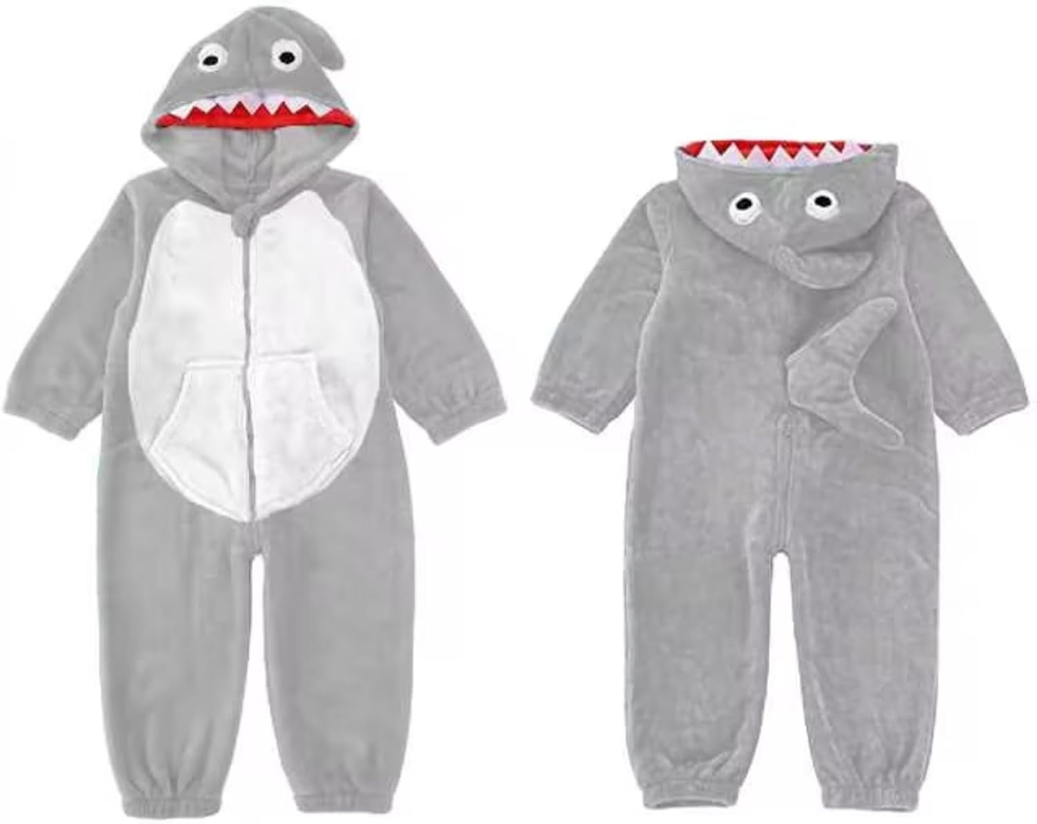 Detalle 2 de LOLANTA Disfraz Tiburón Niño 2-3 años 🐬
