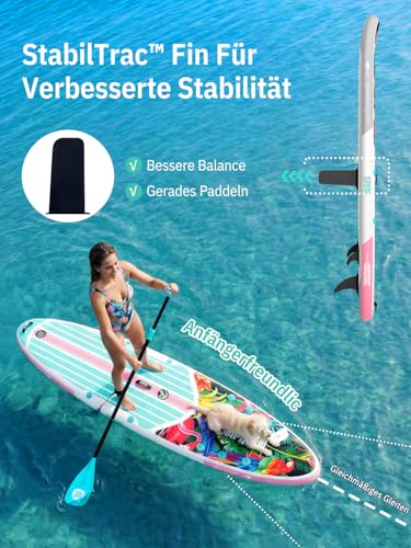 Thumbnail 4 de Niphean Stand Up Paddling Board mit Sitz – Komplettes SUP-Set für Familienabenteuer