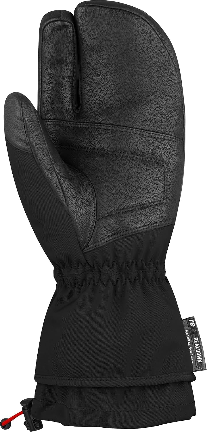 Detalle de Reusch Down Spirit GTX Lobster – męskie rękawice narciarskie 3-palcowe z puchem