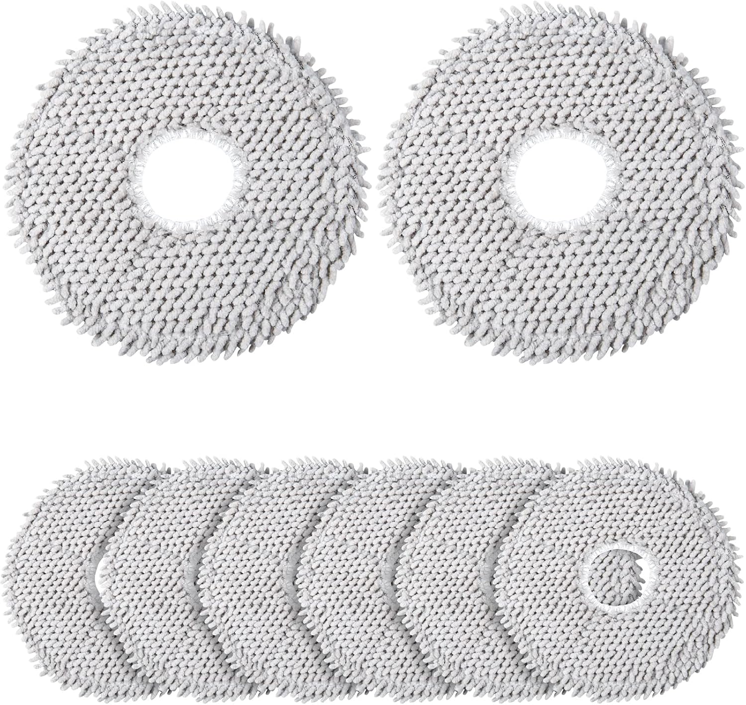 Detalle de Alloytool Pack of 8 Cleaning Cloths L10s Ultra microvezel dweildoeken voor Xiaomi en Dreame