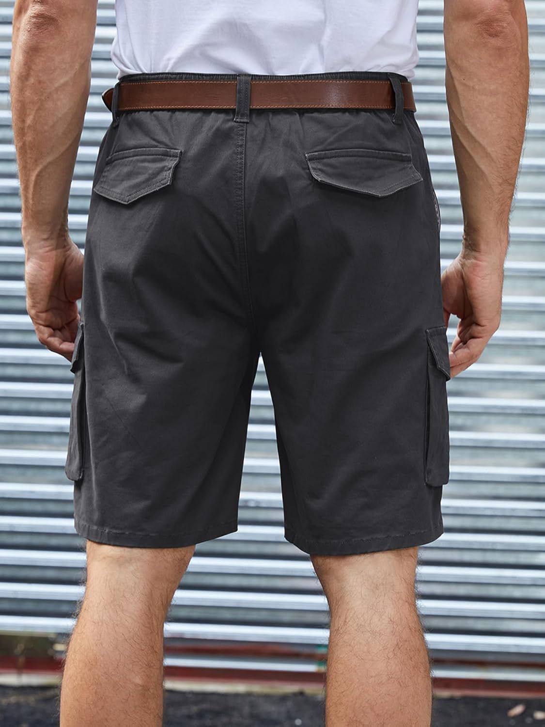 Thumbnail 1 de StylSense Herren Cargo Shorts aus Baumwolle mit 6 Taschen – kurze Cargohose für Sommer & Alltag