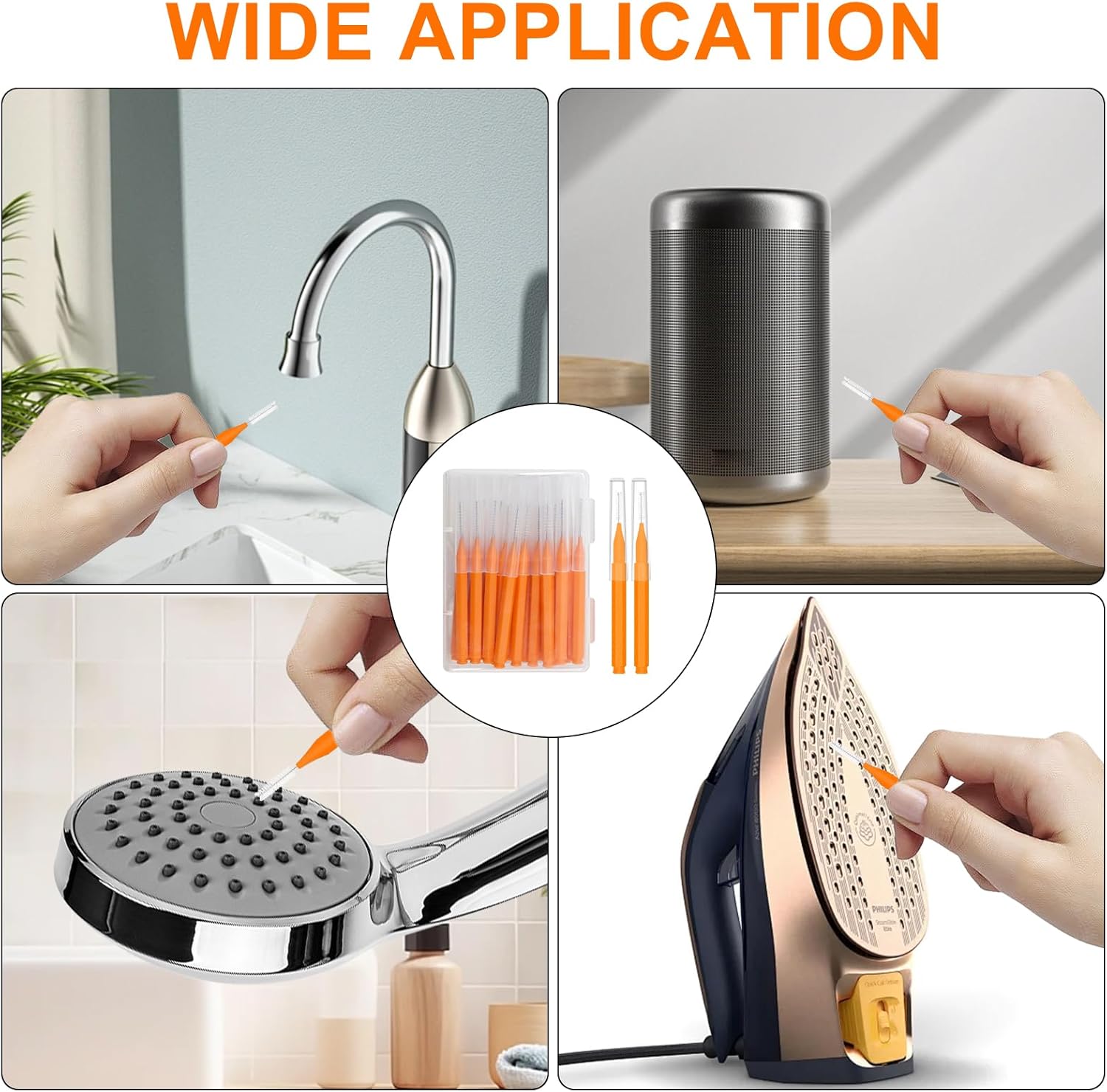 Thumbnail 6 de Bcautay 20pc Shower Head Cleaner Picks