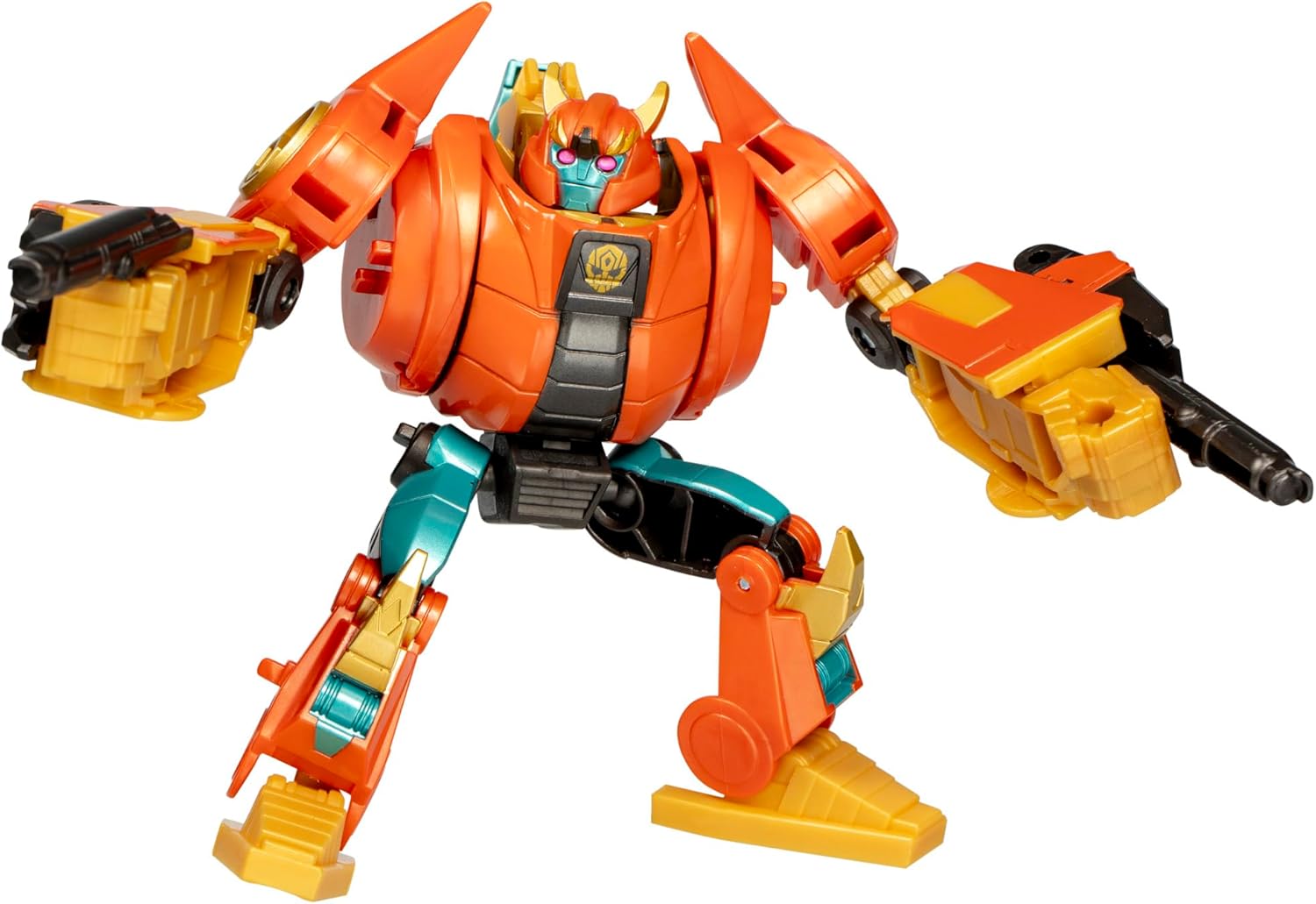 Detalle 2 de Transformers EarthSpark – Figurine Terran Jawbreaker Deluxe 12,5 cm, 2 en 1 Robot/Dinosaure