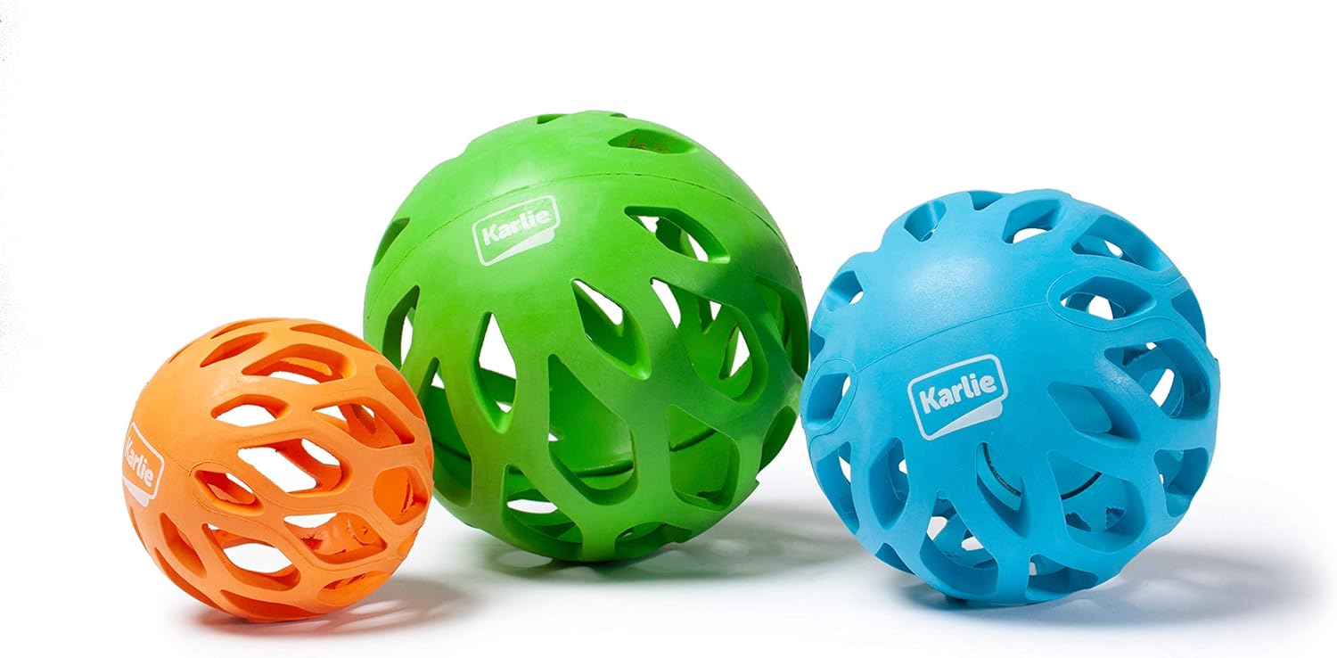 Thumbnail 3 de Karlie Gitterspielball aus Gummi Koko – Ø 11 cm, blau