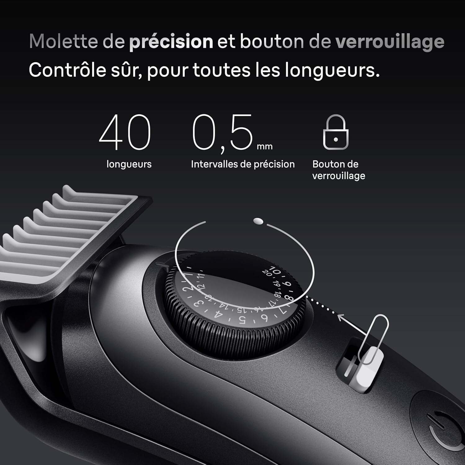 Thumbnail 3 de Braun BT7525 Series 7 tondeuse à barbe — 120 min