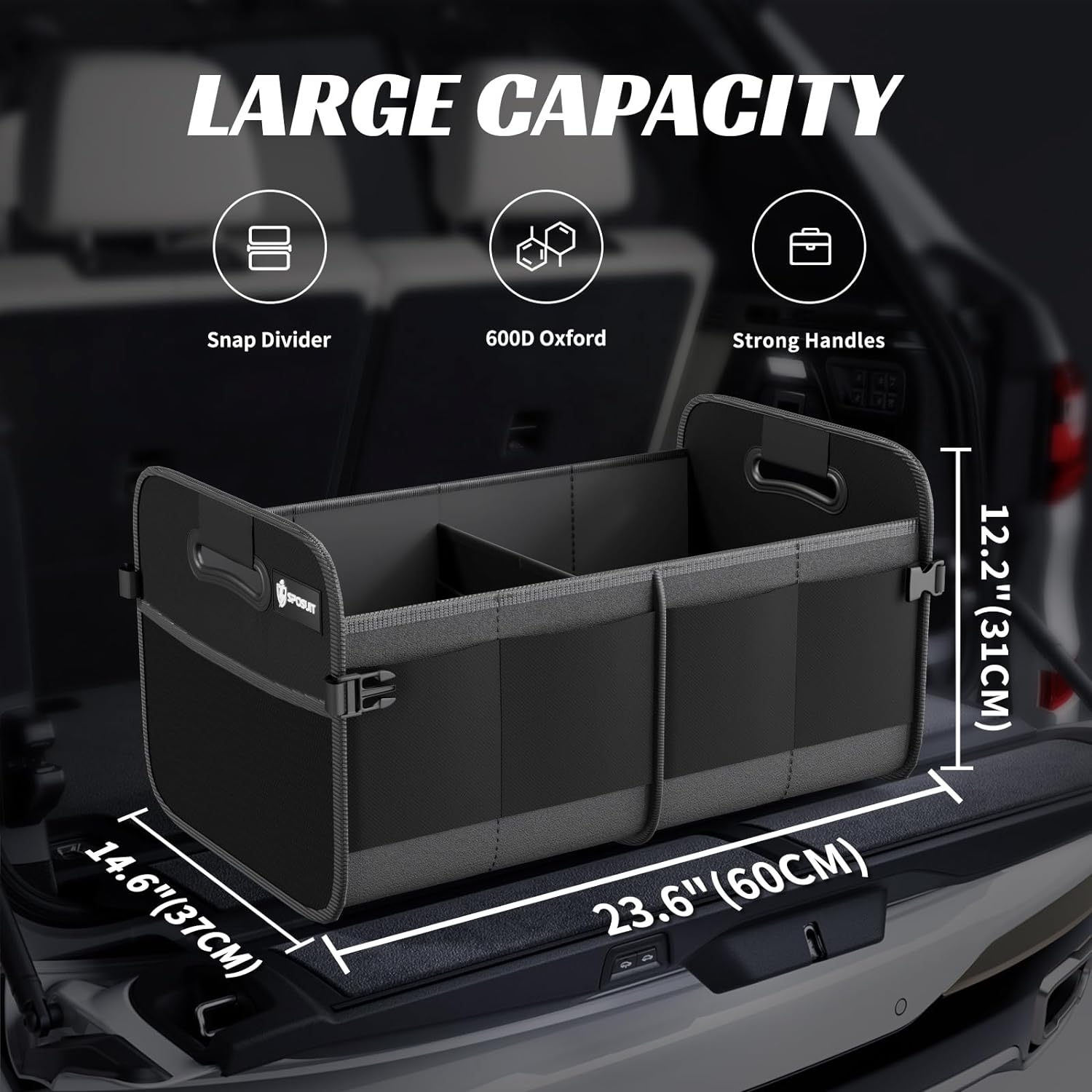 Thumbnail 1 de Sposuit Trunk Organizer 70L for Car