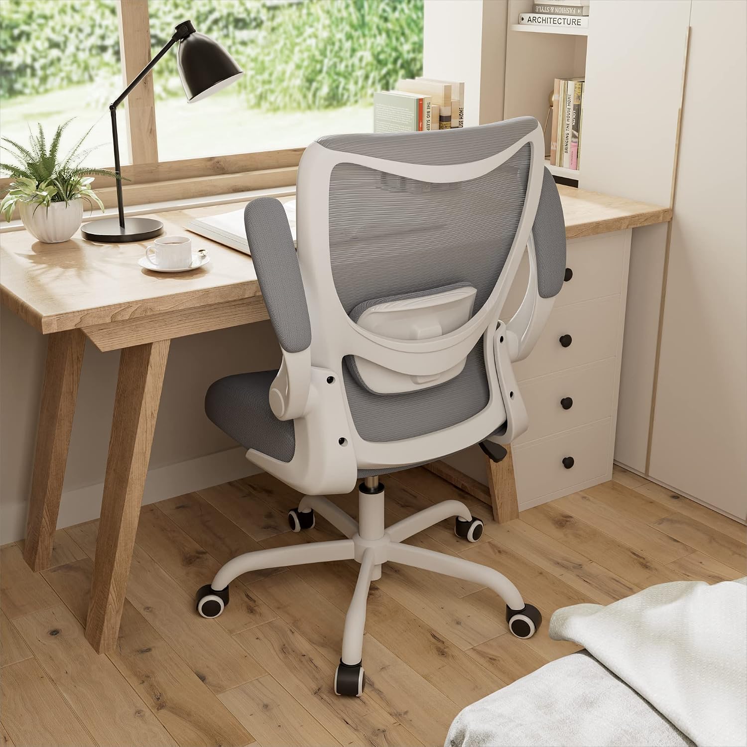 Thumbnail 6 de MUXX.STIL Ergonomic Office Chair with Adjustable Lumbar Support and Flip-Up Arms