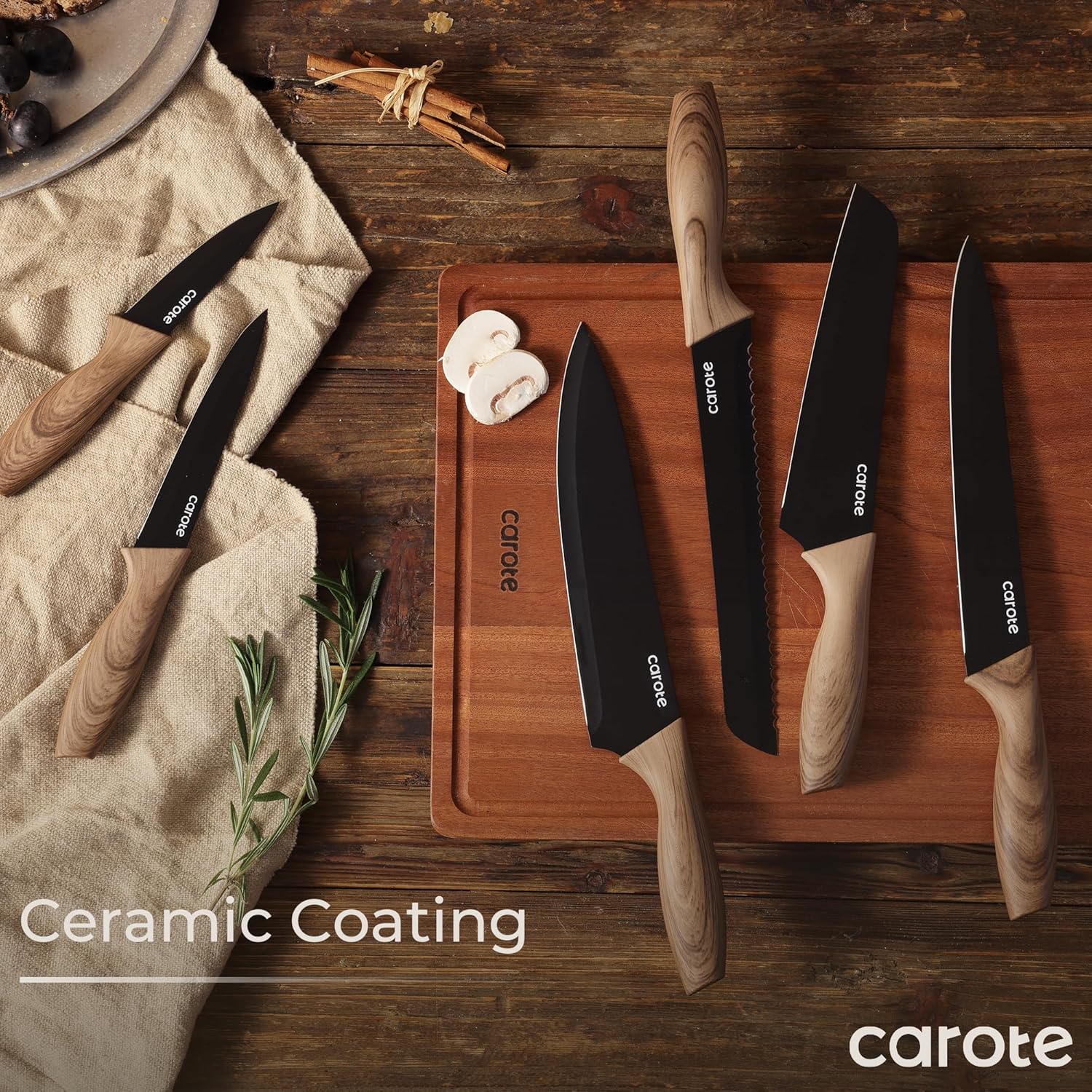 Detalle 2 de CAROTE Knife Set, 12-Piece