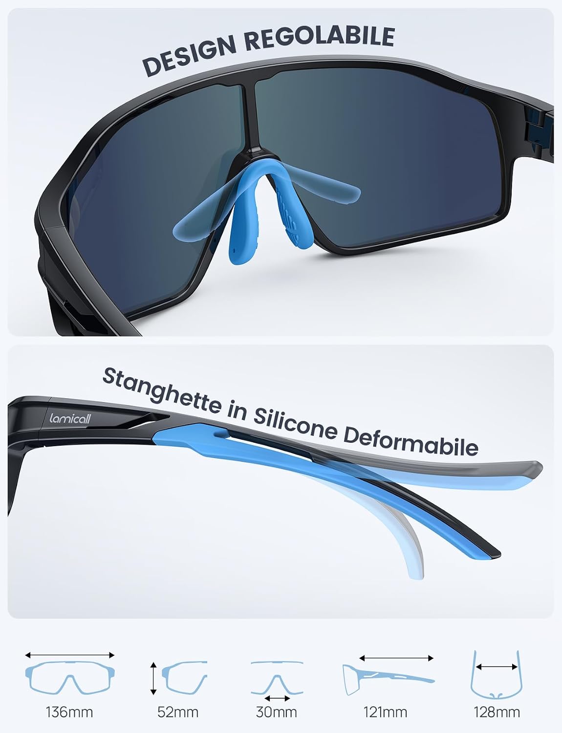 Thumbnail 4 de Lamicall Occhiali Polarizzati per Bambini: protezione UV400, leggerezza da 22 g e TR90 flessibile
