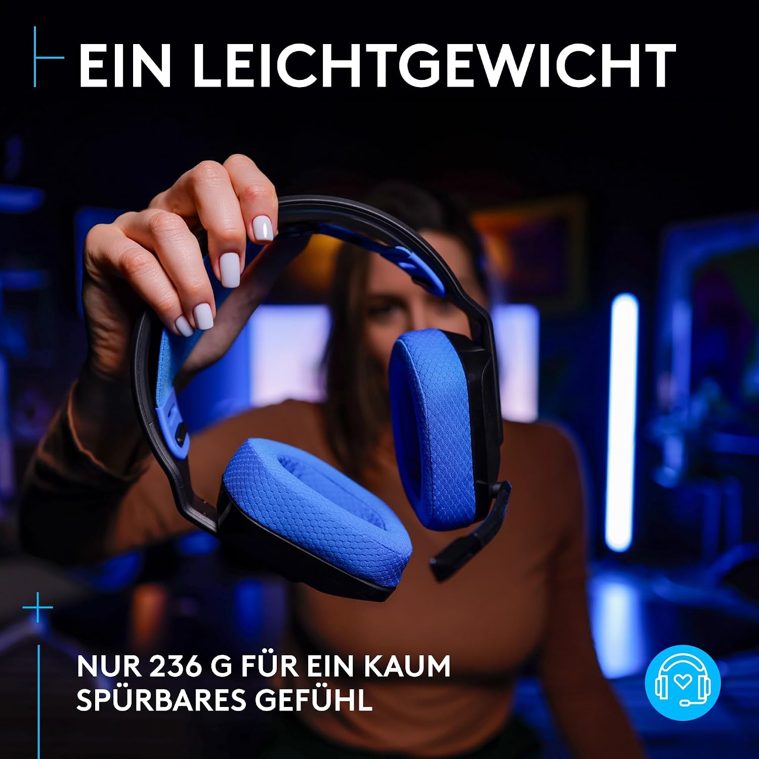 Thumbnail 3 de Logitech G G535 kabelloses Gaming‑Headset 33 Stunden